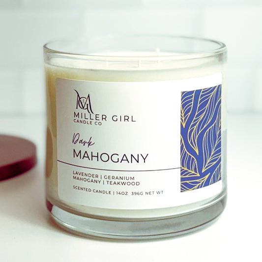 Dark Mahogany | Candles + Wax Melts