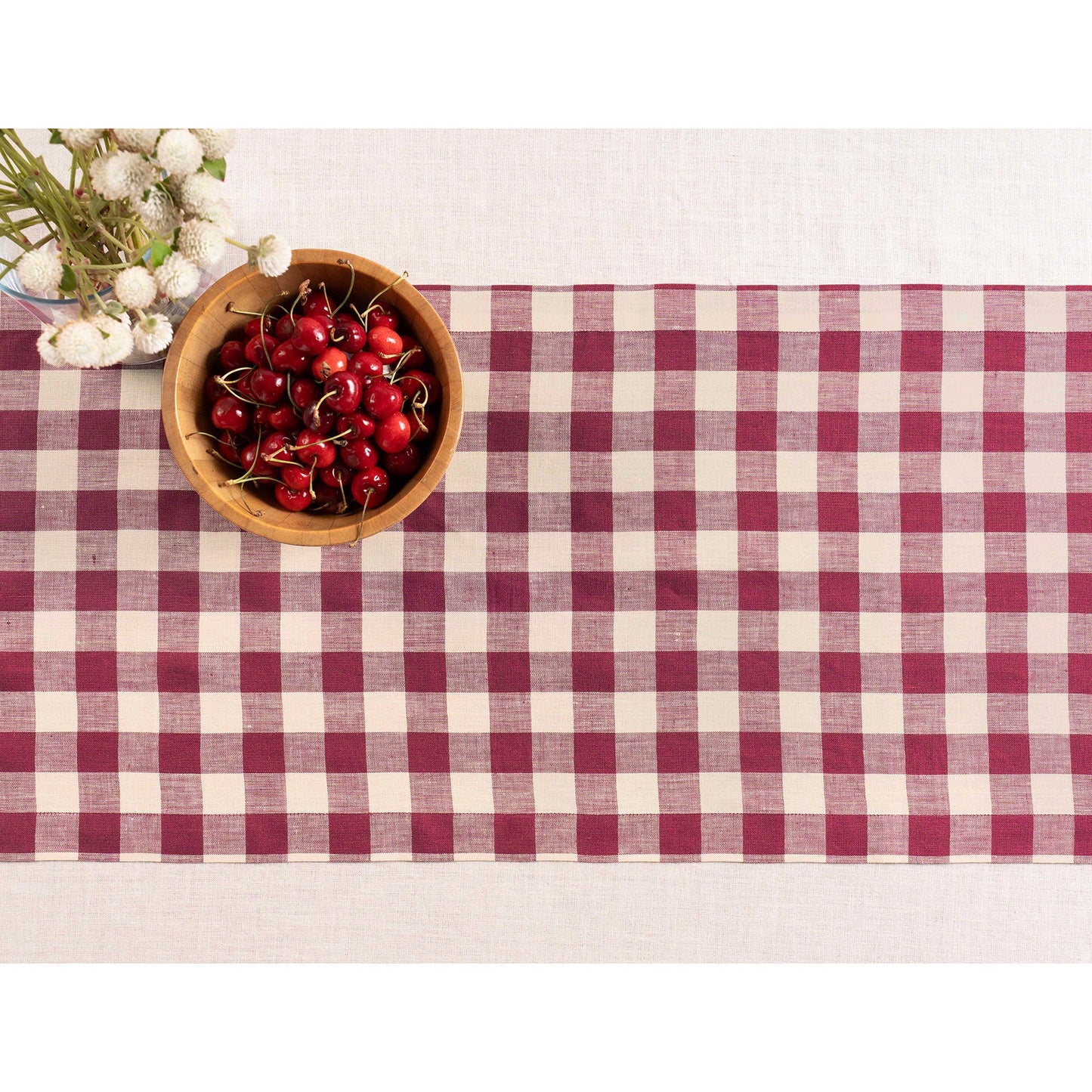 Morgan Check Table Runner