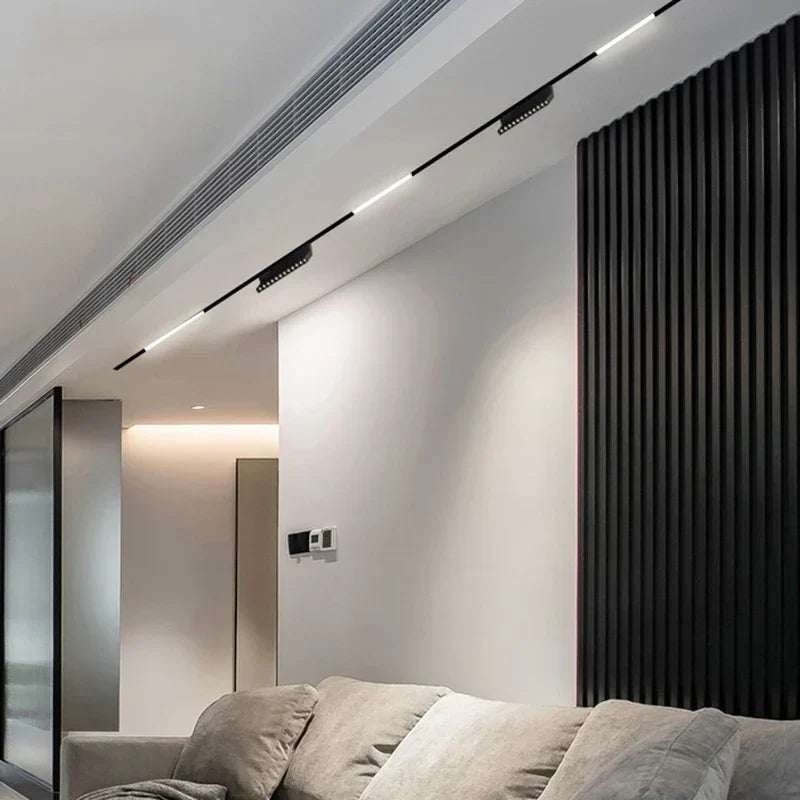 New Magnetic Track Light - Dimmable with Remote Control and 48V LED Ceiling Lamp