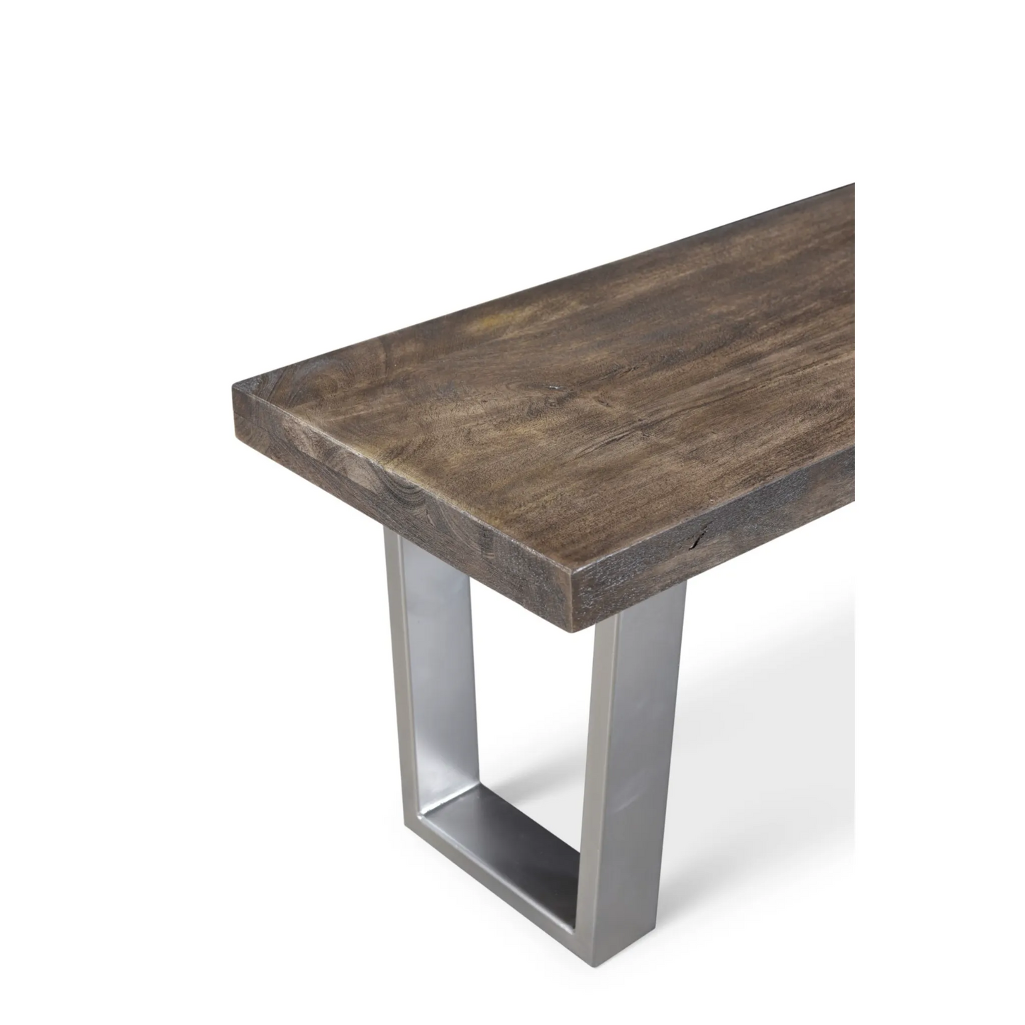 Lark Grey Mango Wood 3 Piece Dining Table Set