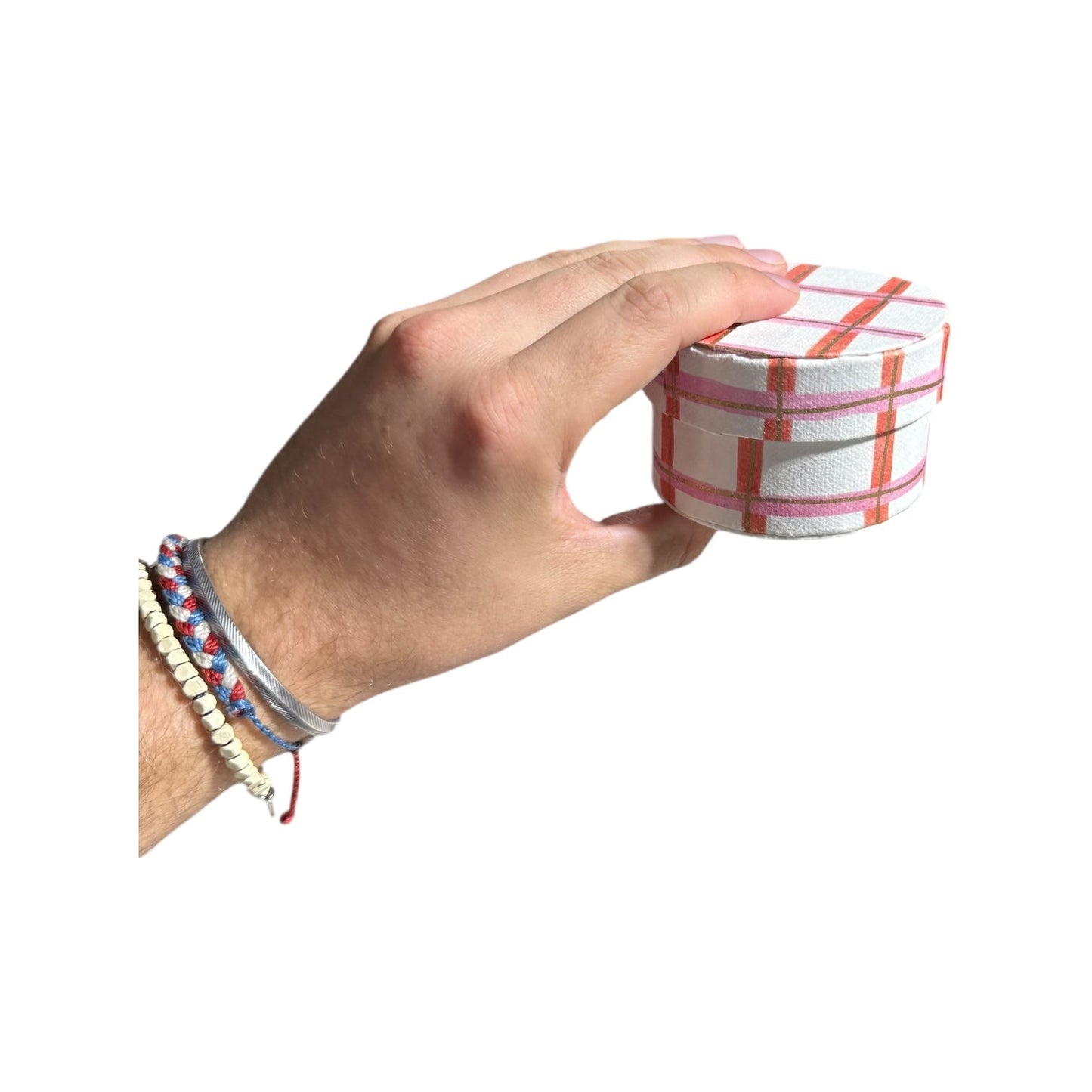 Round Handmade Recycled Paper Nesting Gift Boxes | 8 Sizes