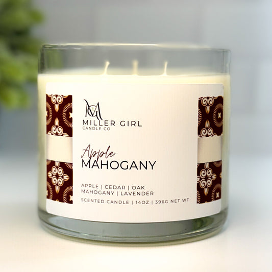 Apple Mahogany | Candles + Wax Melts