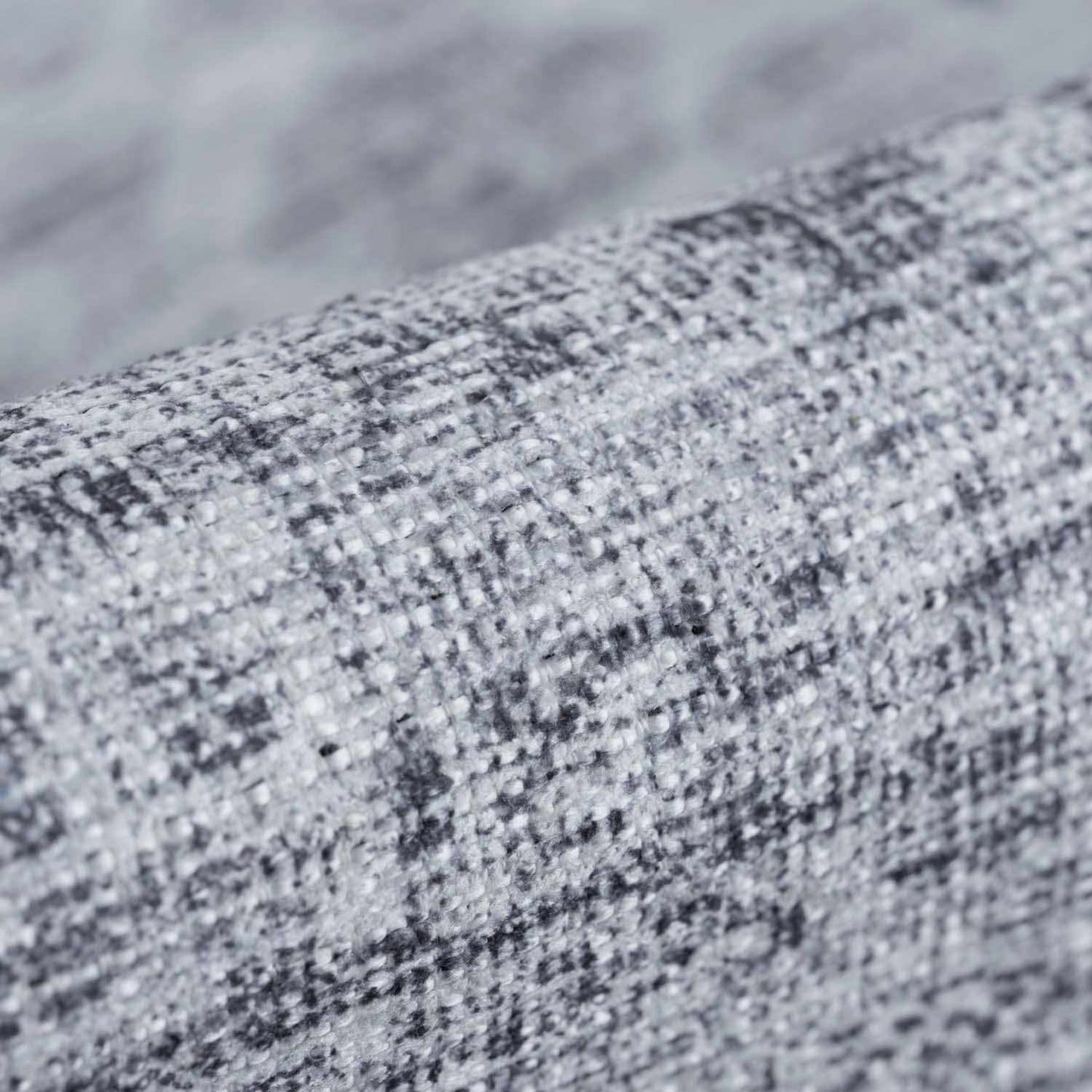 Barny Gray Blue Washable Rug