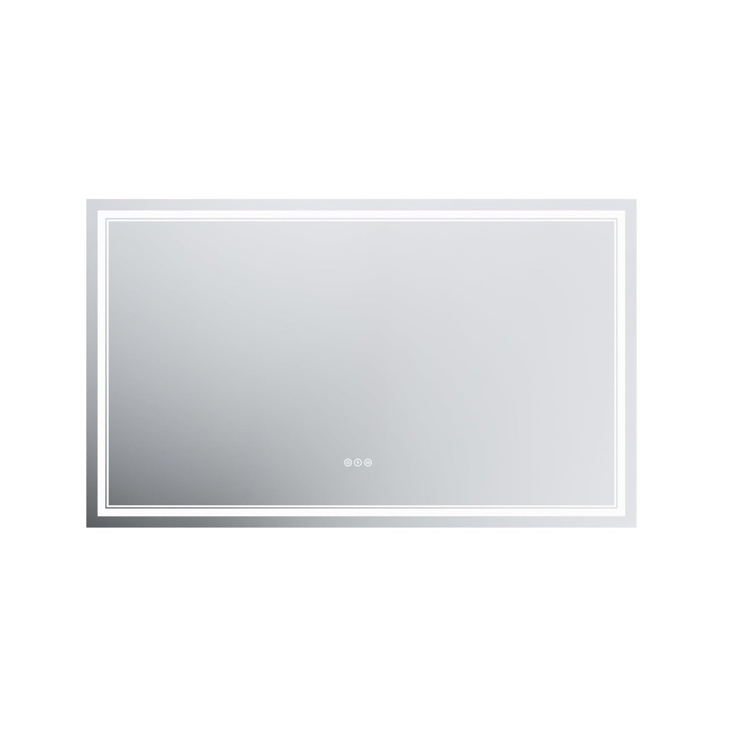 GlareGuard Anti-Fog Bathroom Dimmable Led Mirror Backlit Illuminated Mirror Touch Switch