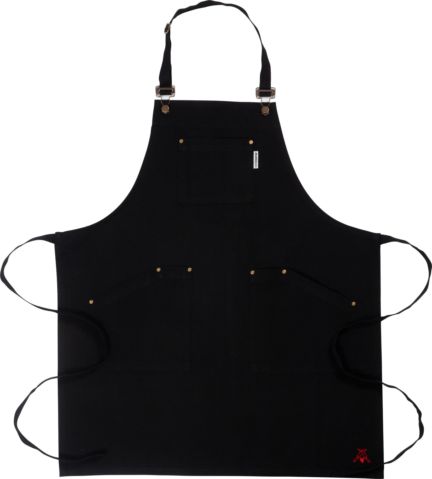 Cat Cora 100% Cotton Stain Proof Adjustable Apron -28" x 36"