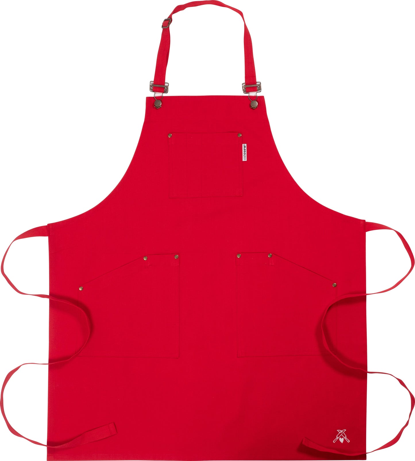 Cat Cora 100% Cotton Stain Proof Adjustable Apron -28" x 36"