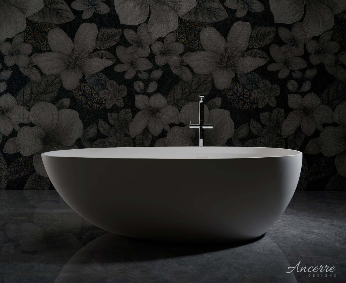 Arden 67” Freestanding Solid Surface Bathtub