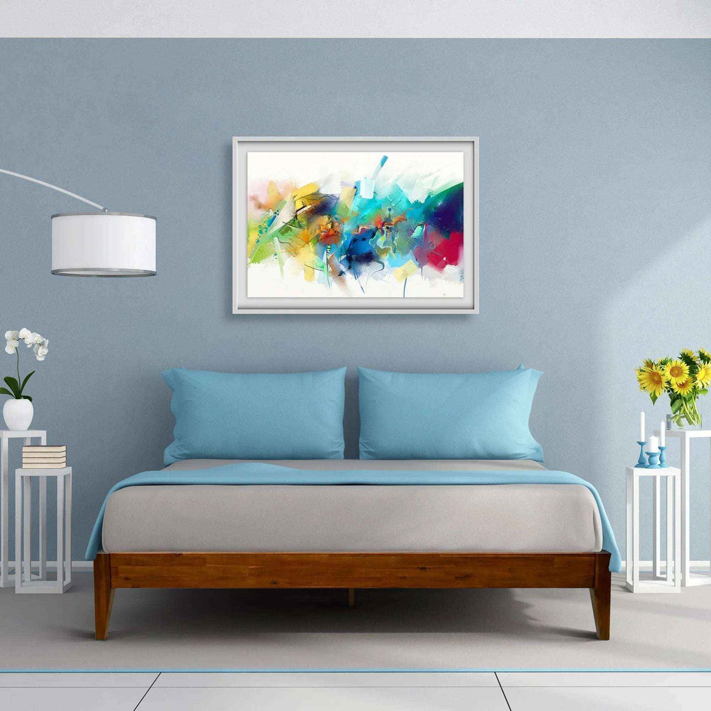 Acacia Mervyn Solid Wood Platform Bed for Timeless Comfort and Style