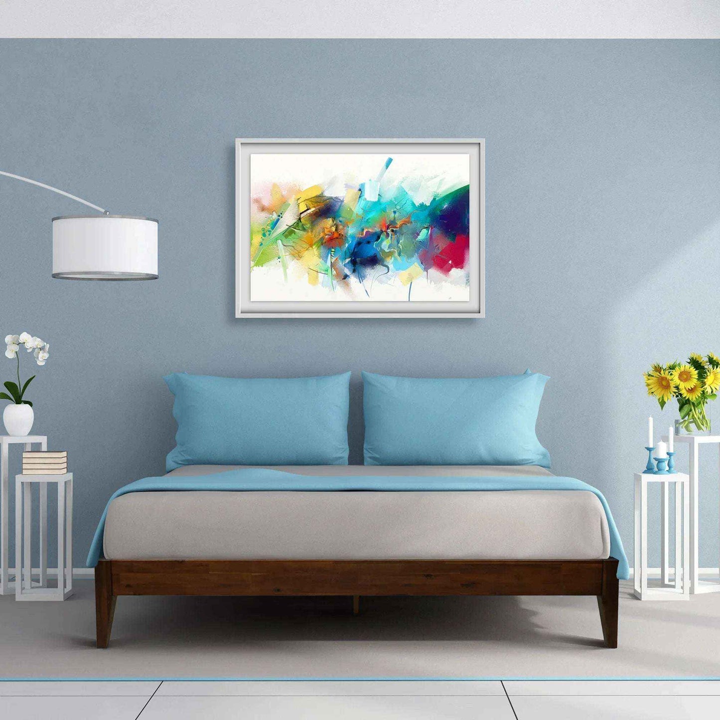 Acacia Mervyn Solid Wood Platform Bed for Timeless Comfort and Style