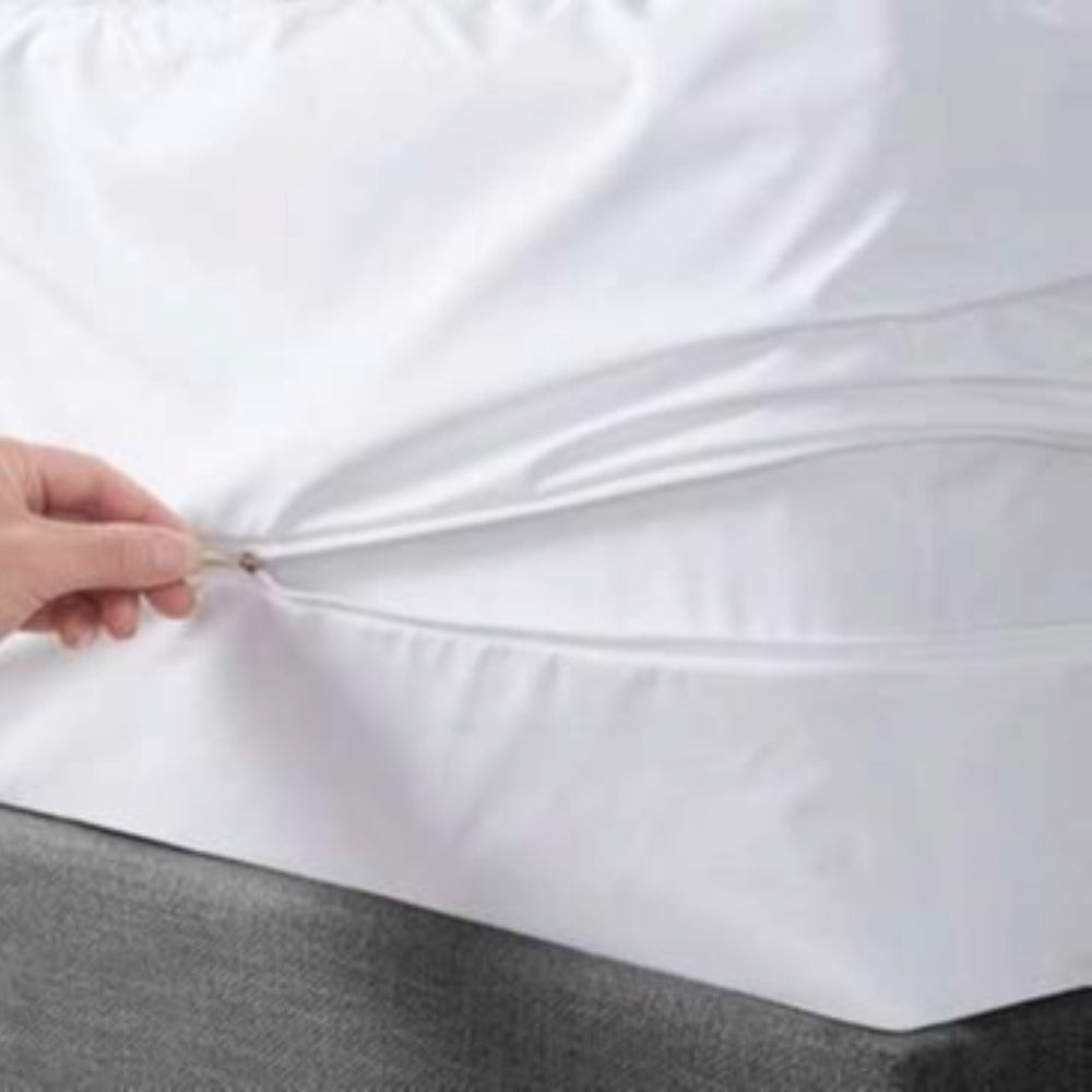 Microfiber 100% Waterproof Lined Mattress Cover