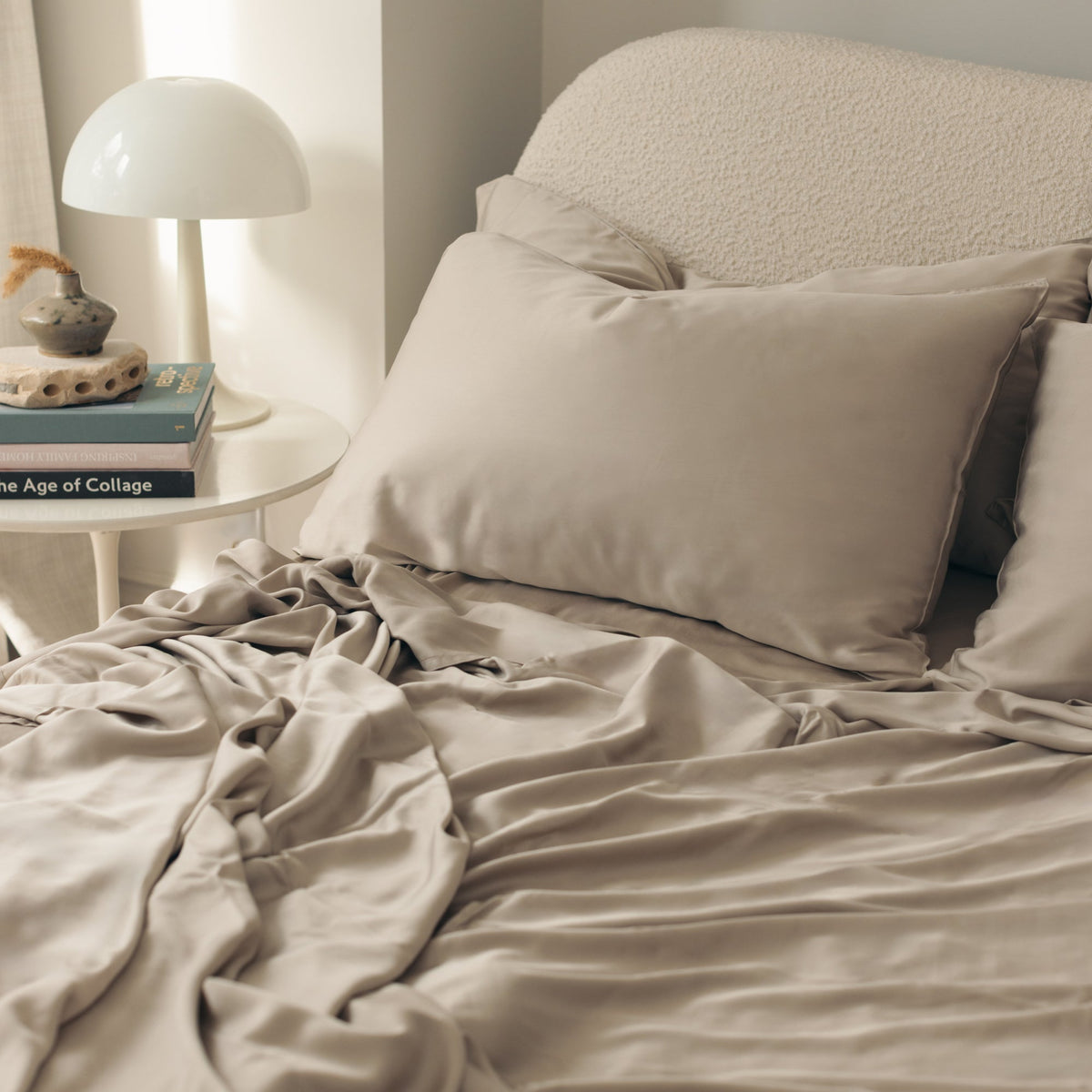 Organic Bamboo Sateen Pillowcase Set