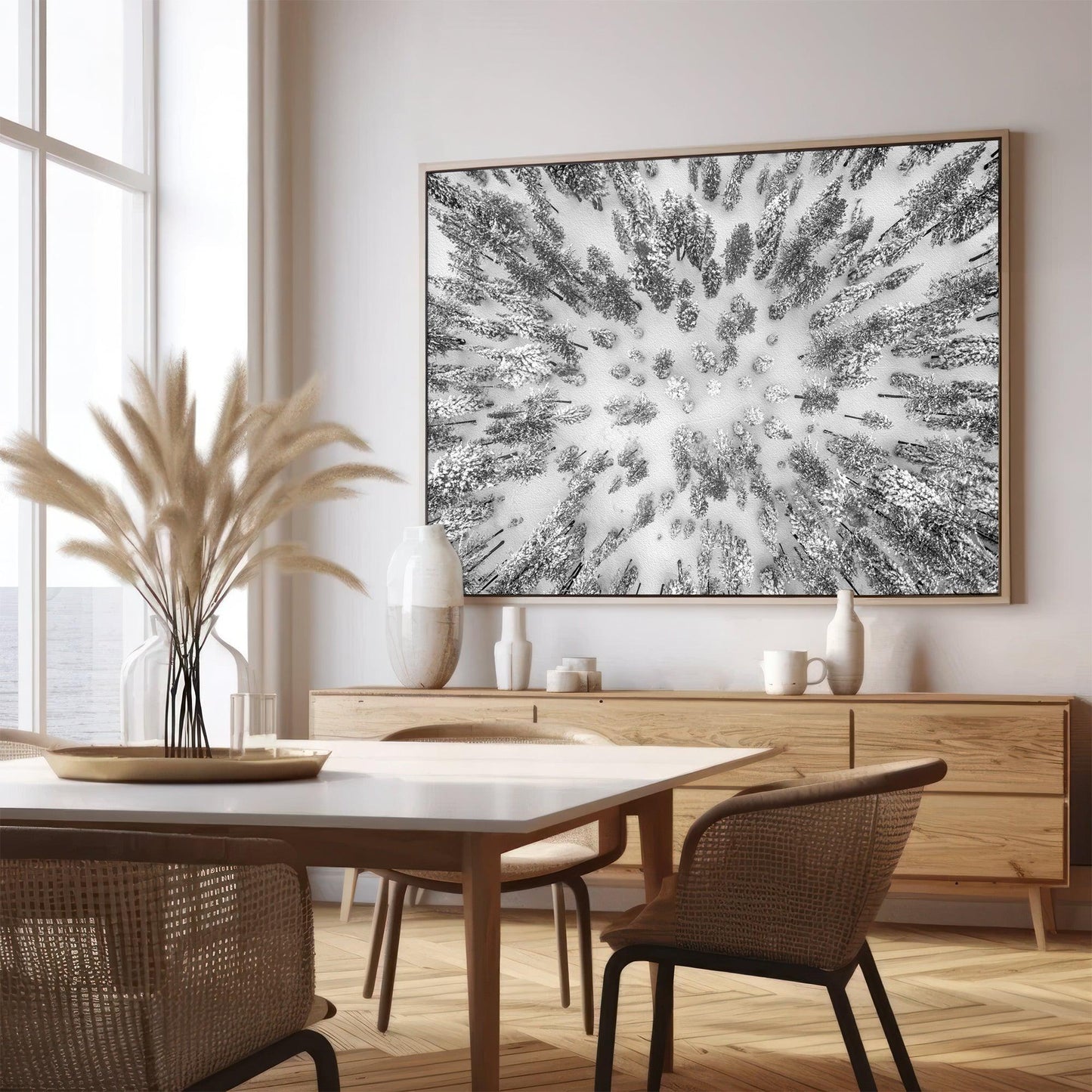 Aerial Forest - Large Canvas