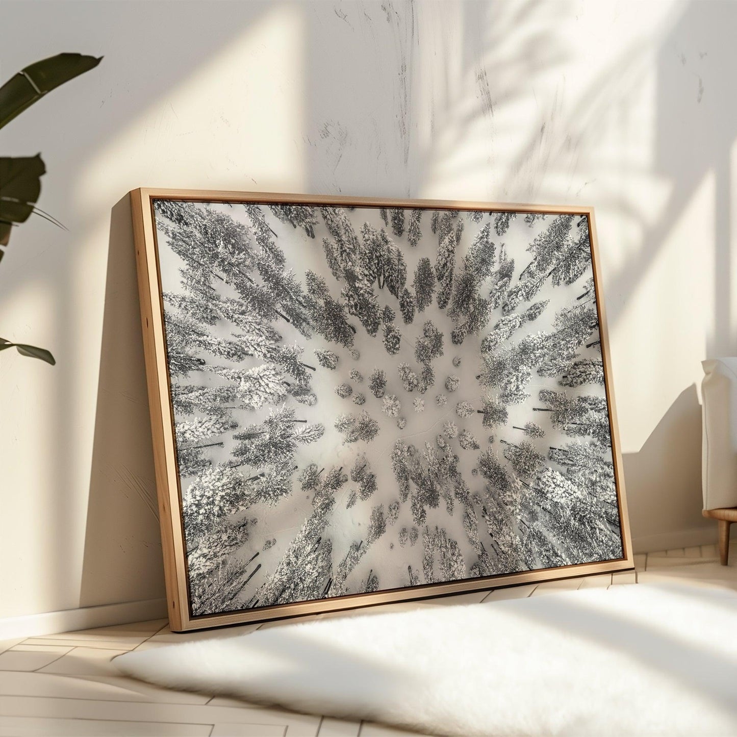 Aerial Forest - Large Canvas