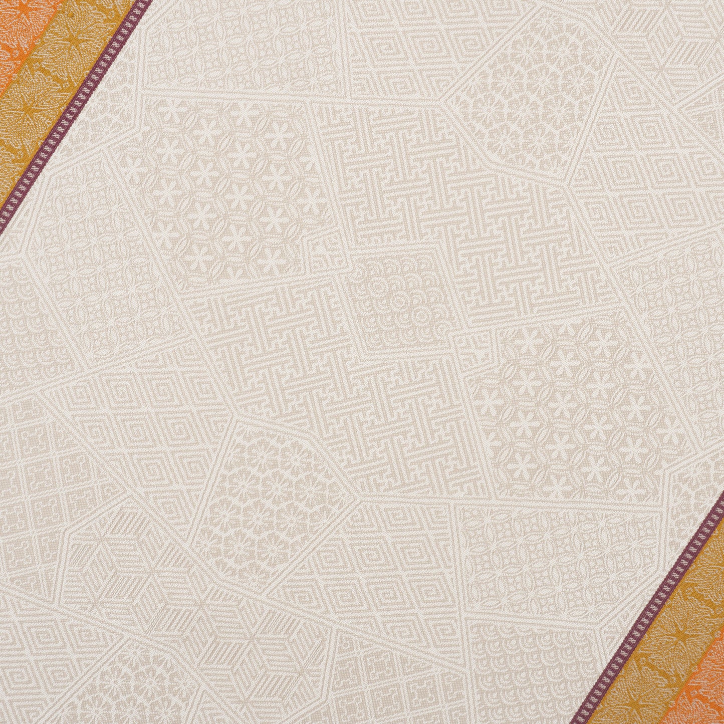 KAF Home Alma Portuguese Jacquard Table Runner - 18.5" x 90"