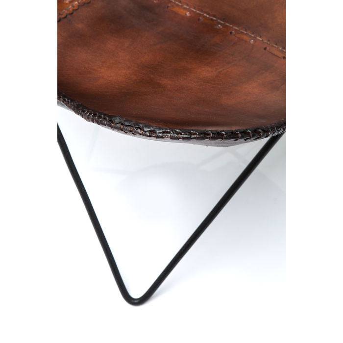 Armchair Butterfly Brown Econo