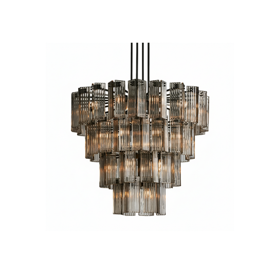Art Glass Dearie Round Chandelier