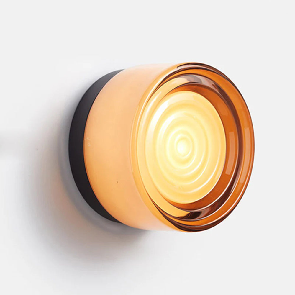 Artisan Dimpled Glass Wall Sconce