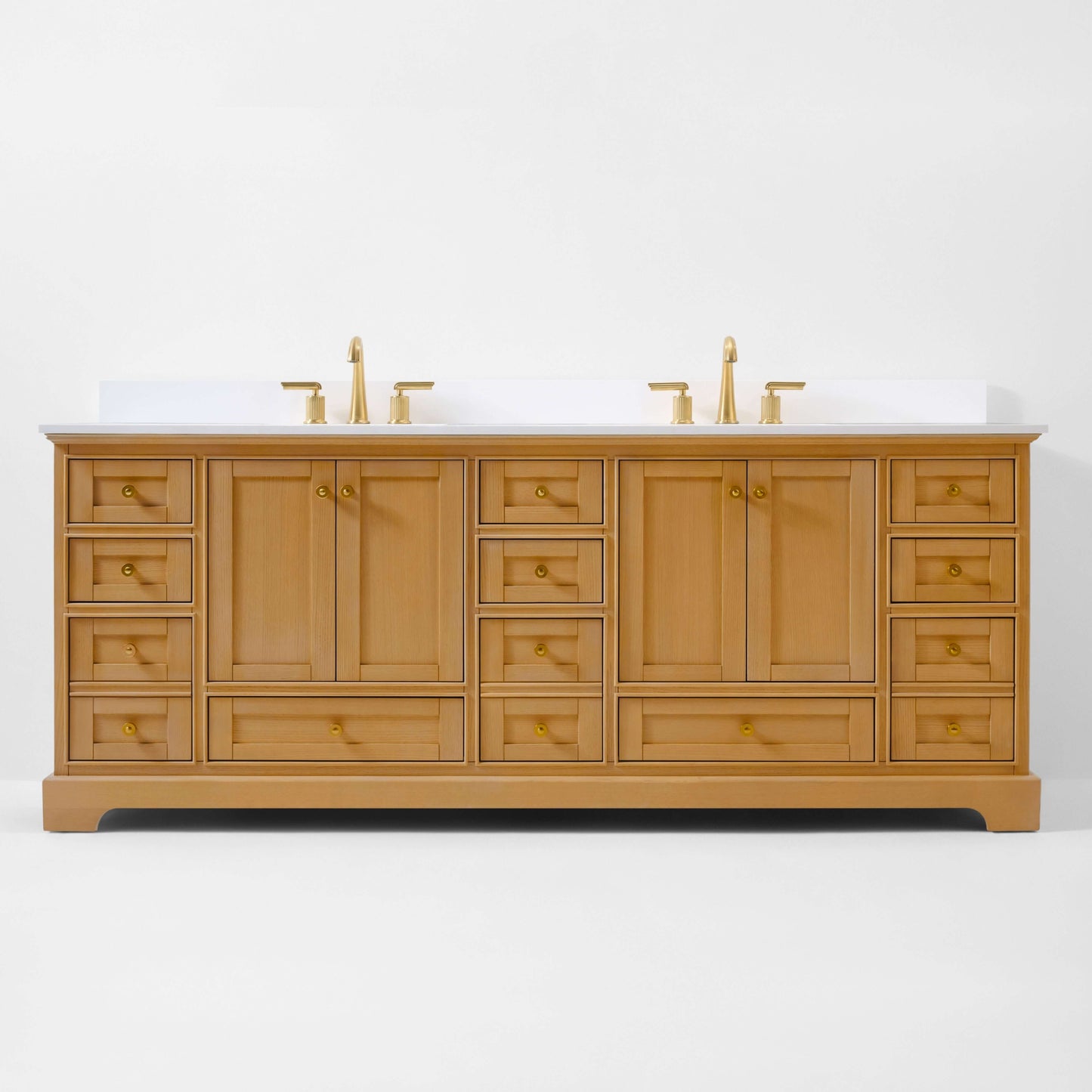 Audrey Bathroom Vanity in Sienna Finish
