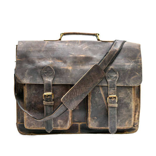 The Indiana Jones Buffalo Leather Messenger Bag