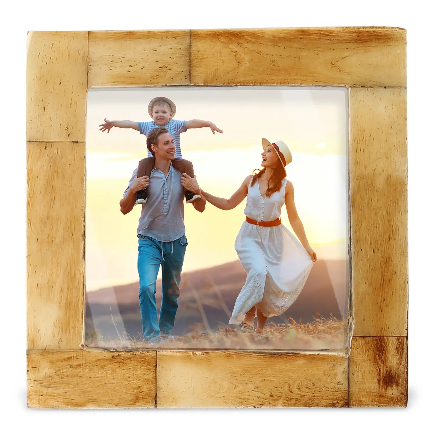 Baby Picture Frames Bone Inlay Collection in Antique, Set of 3