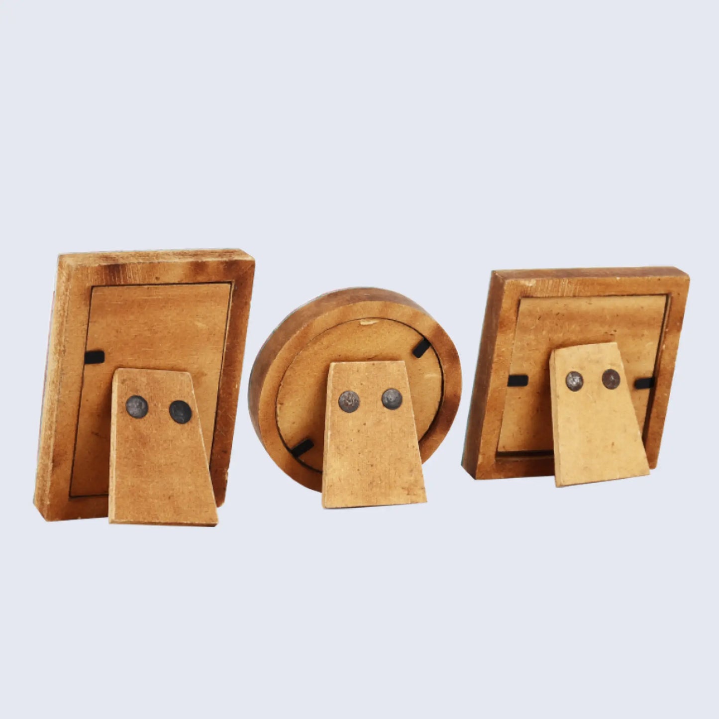 Baby Picture Frames Bone Inlay Collection in Antique, Set of 3