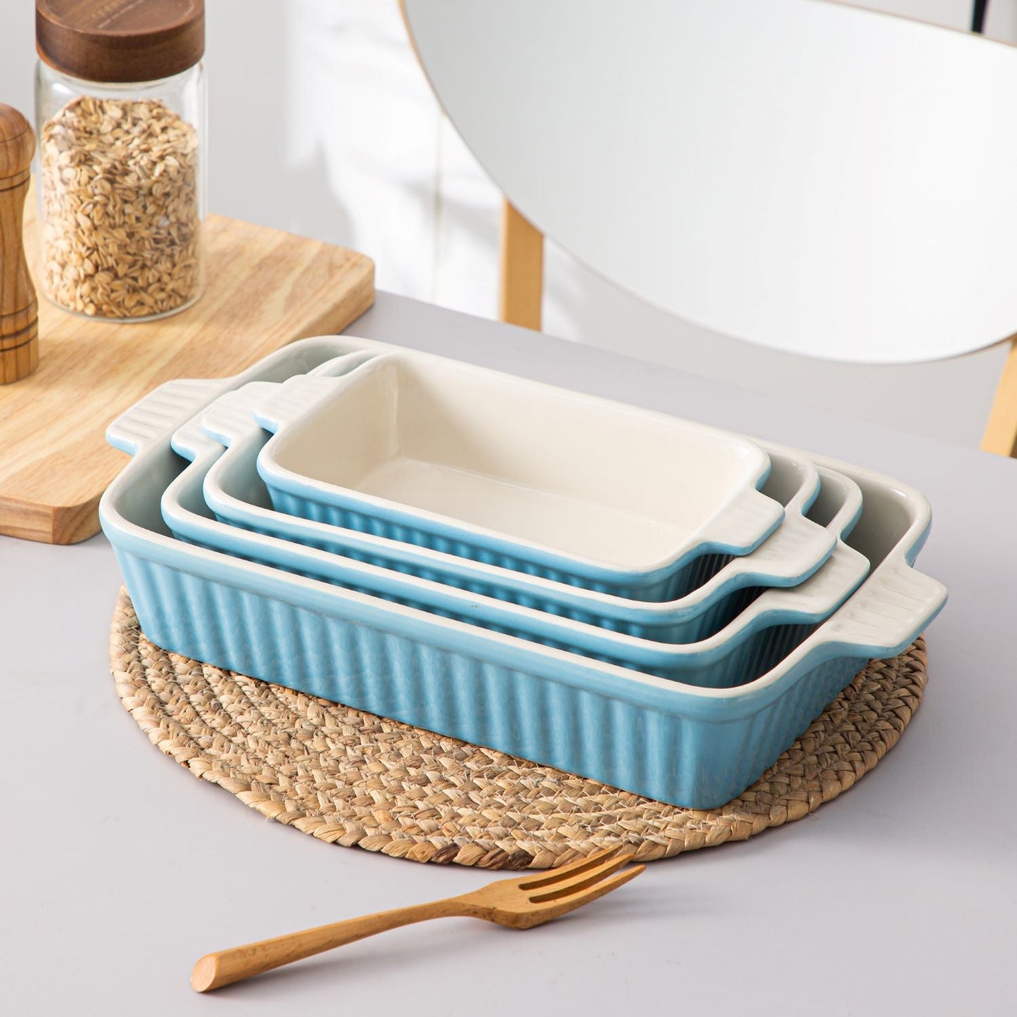 Blue Bakeware Set of 4