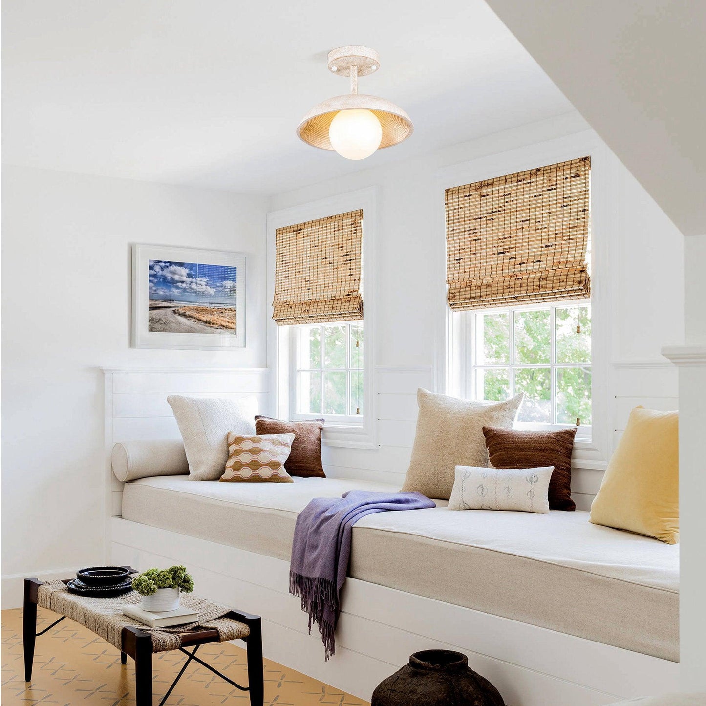 1-Light Iron Farmhouse Island Pendant Lighting