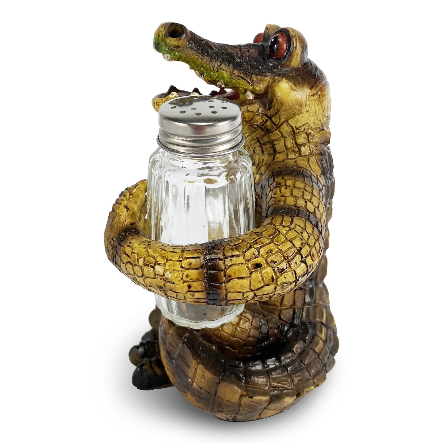 Salt and Pepper Shakers-Alligator
