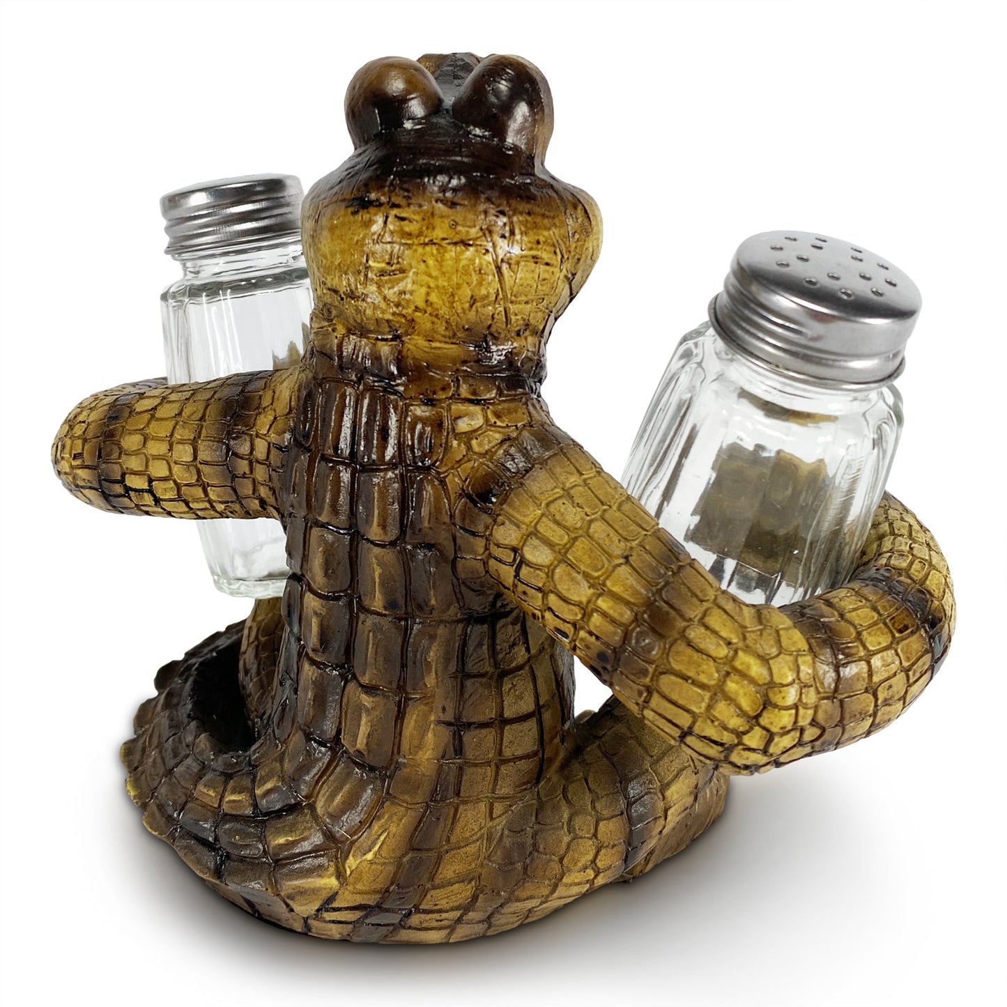 Salt and Pepper Shakers-Alligator