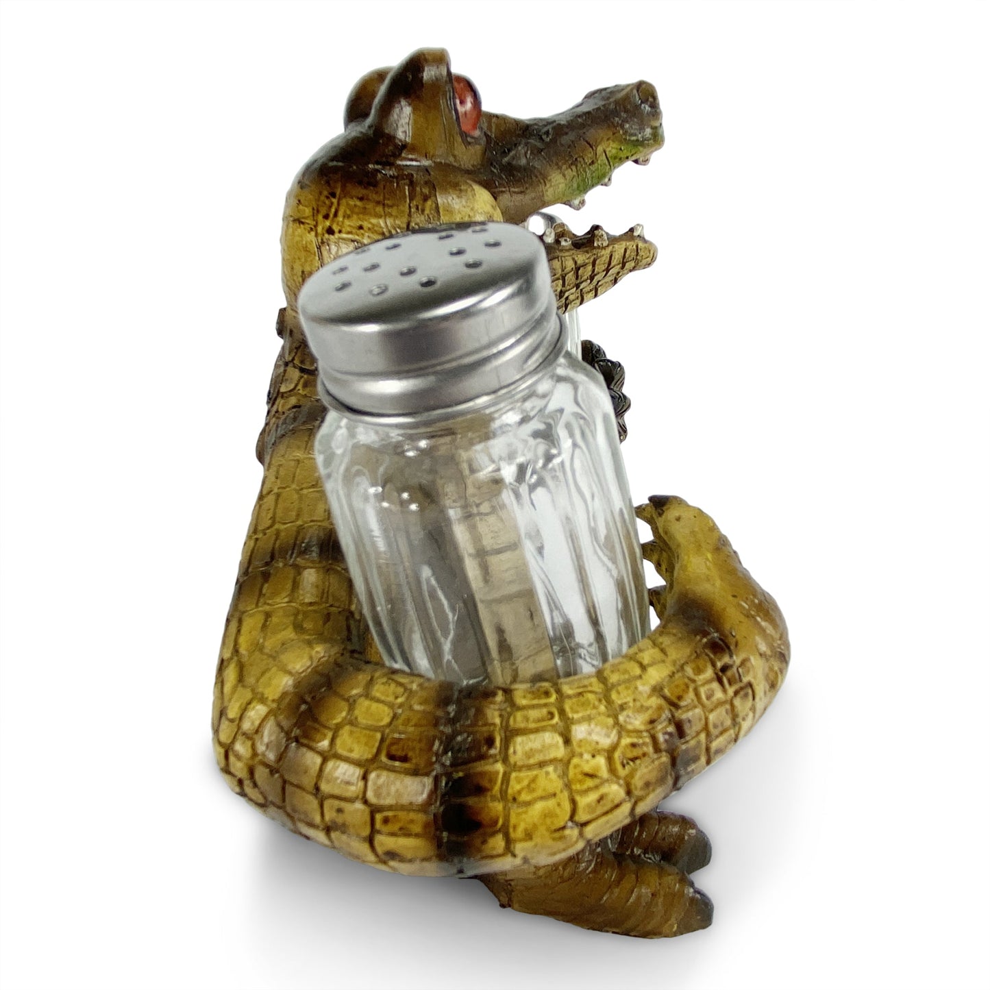 Salt and Pepper Shakers-Alligator