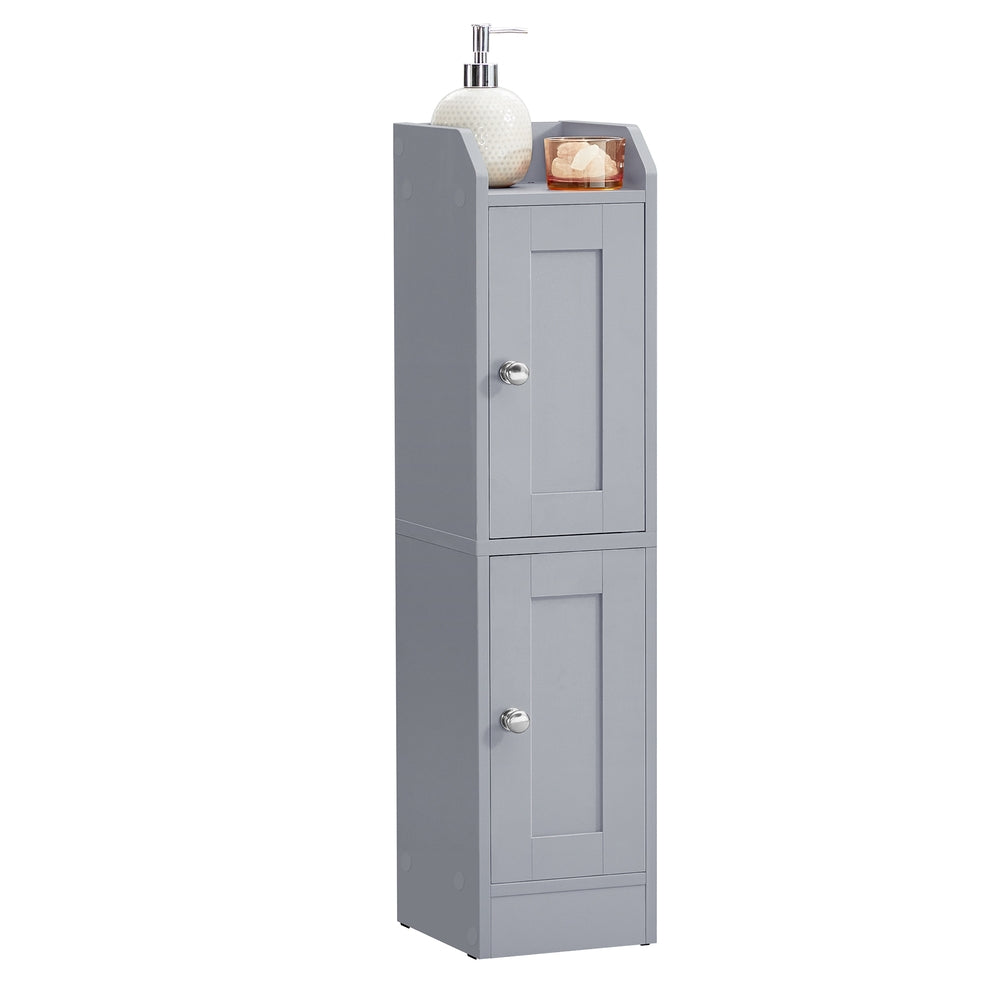 Small Bathroom Storage Corner Floor Cabinet with Door