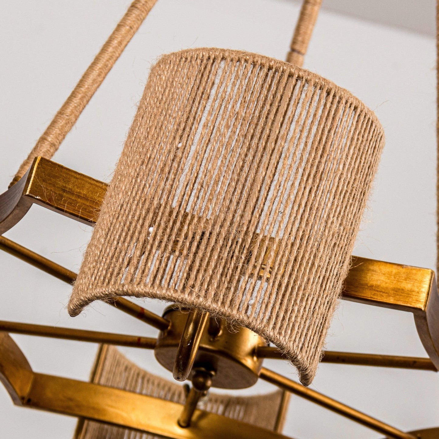 6-Light Farmhouse Bedroom Island Pendant Lighting