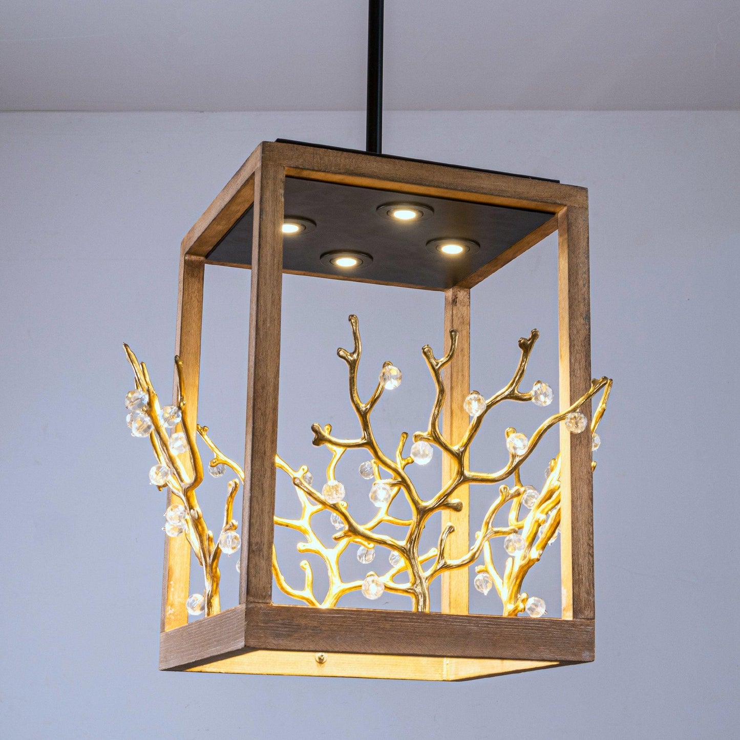 4-Light Modern Branches Island Pendant Lighting