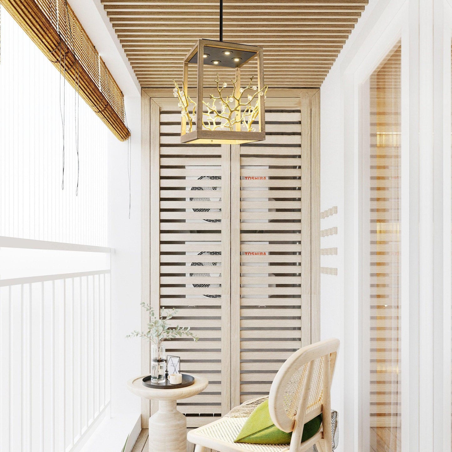 4-Light Modern Branches Island Pendant Lighting