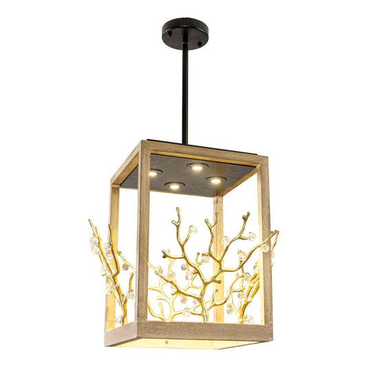 4-Light Modern Branches Island Pendant Lighting