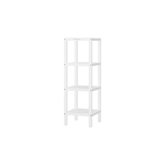 4-Tier Bamboo Bathroom Shelf