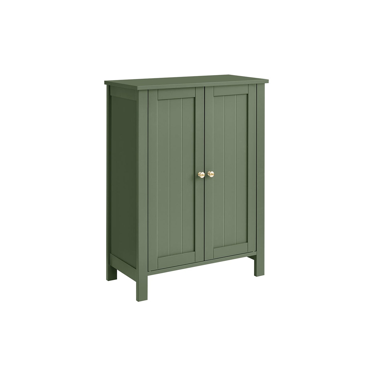 Bathroom Storage Unit with 2 Adjustable Shelves
