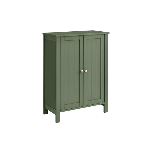Bathroom Storage Unit with 2 Adjustable Shelves