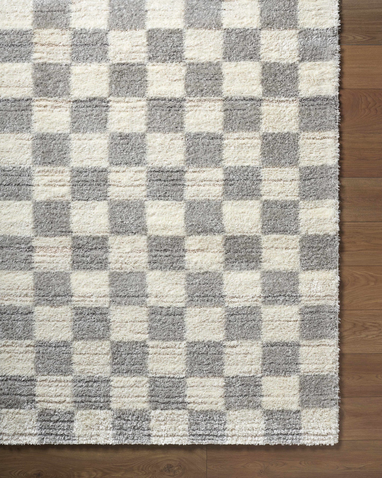 Belita Tan Luxe Shag Area Rug