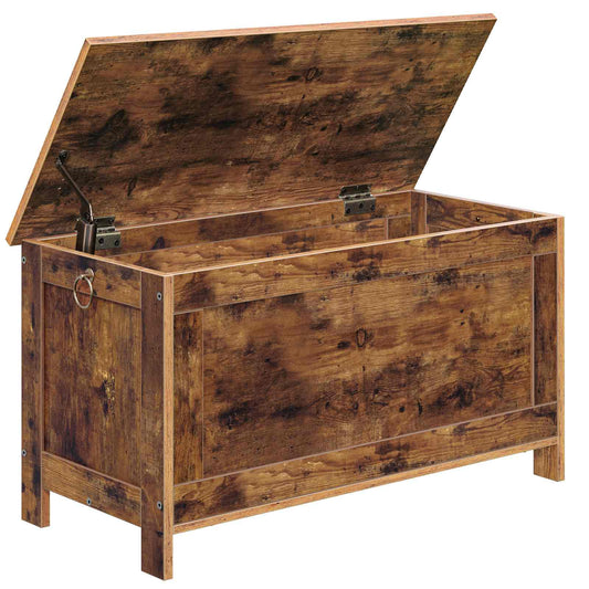 storage chest - rustic brown