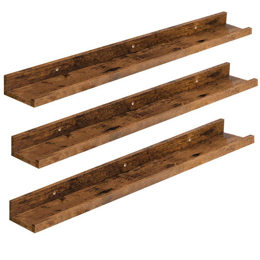 Floating Shelves - Rustic Brown