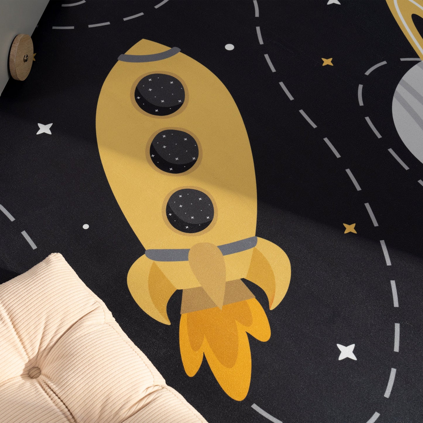 Play Rug Neil with Rockets Planets and Stars
