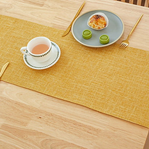 Table Cloth Flat Edges size 12"W x 71" L