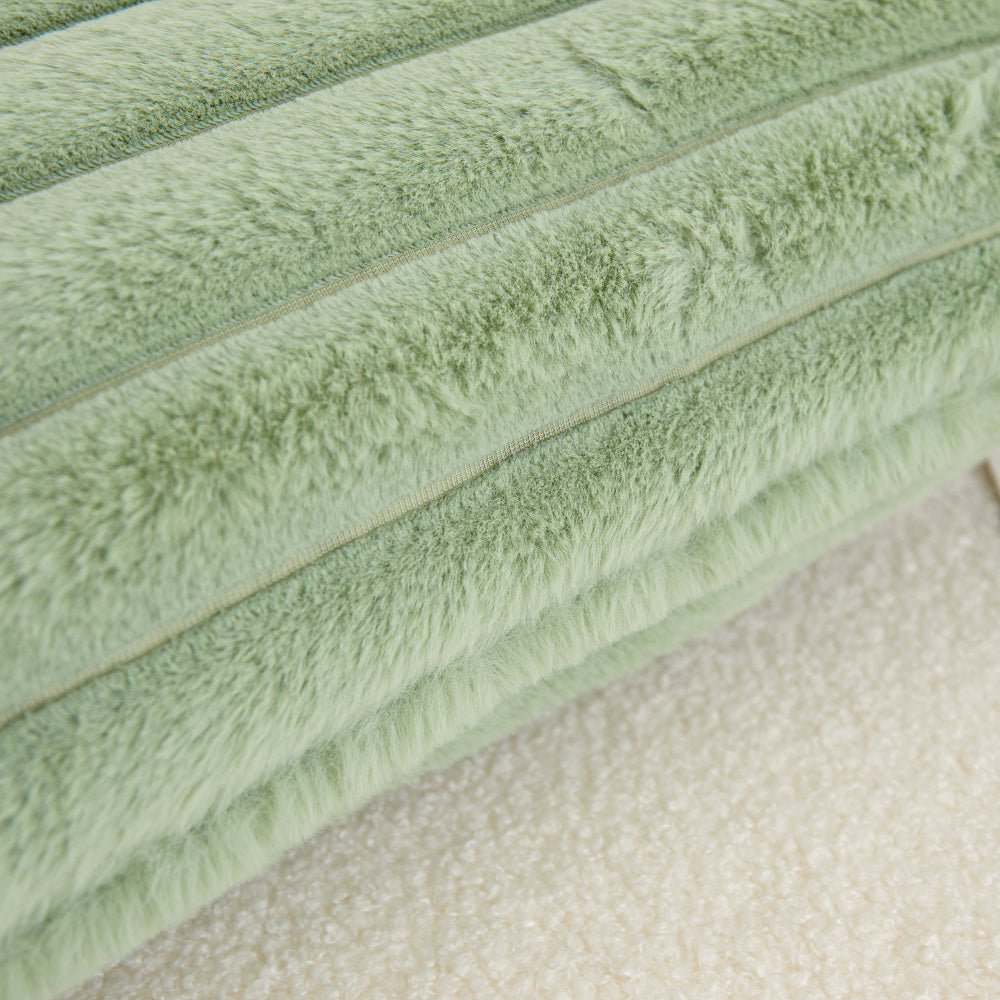 Pack of 2 Polyester Blend Throw Square Pillow Cover & Insert reversible sides, removable cover size 18x18 inch