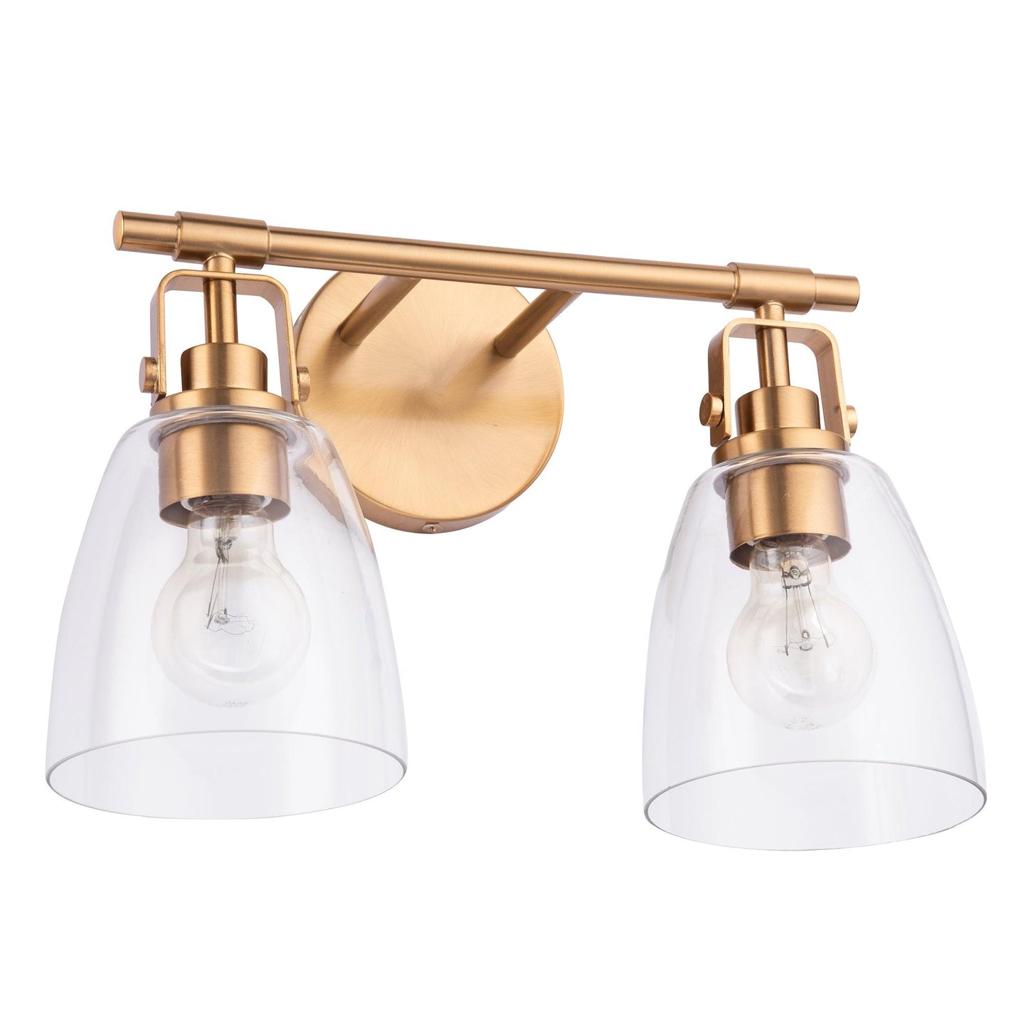 Brilliance Modern Farmhouse 2-Light Vanity Light