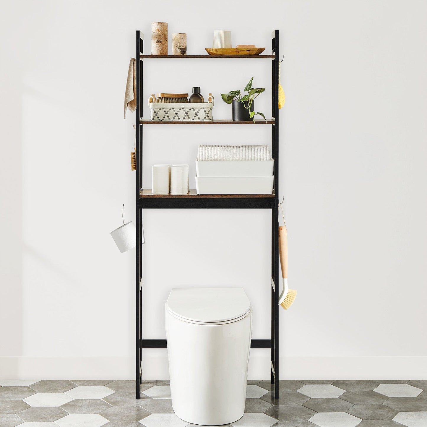 Over The Toilet Storage Shelves