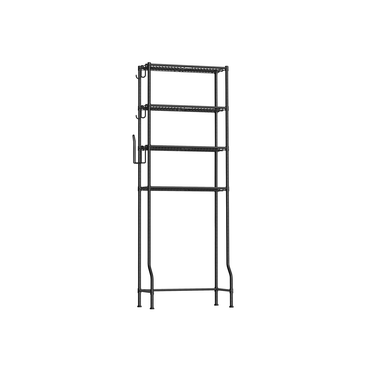 4 Tier Over The Toilet Storage