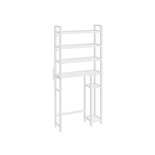 Over the Toilet Storage Shelf with Toilet Paper Holder
