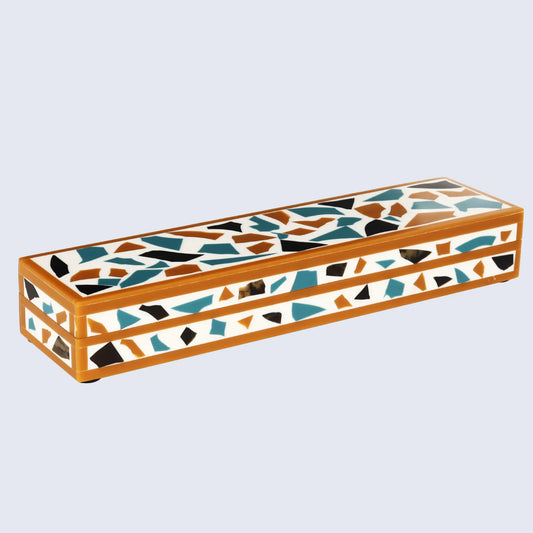 mosaic gold pattern decorative boxes