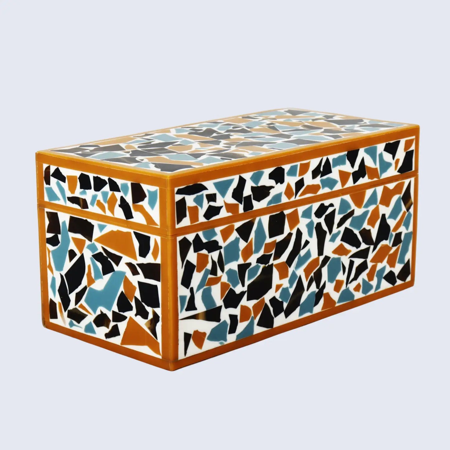 mosaic gold pattern decorative boxes